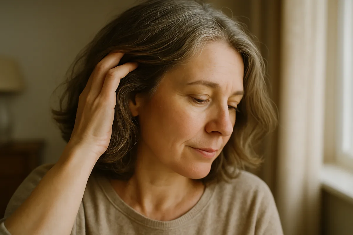 Capelli deboli in menopausa: cosa sapere