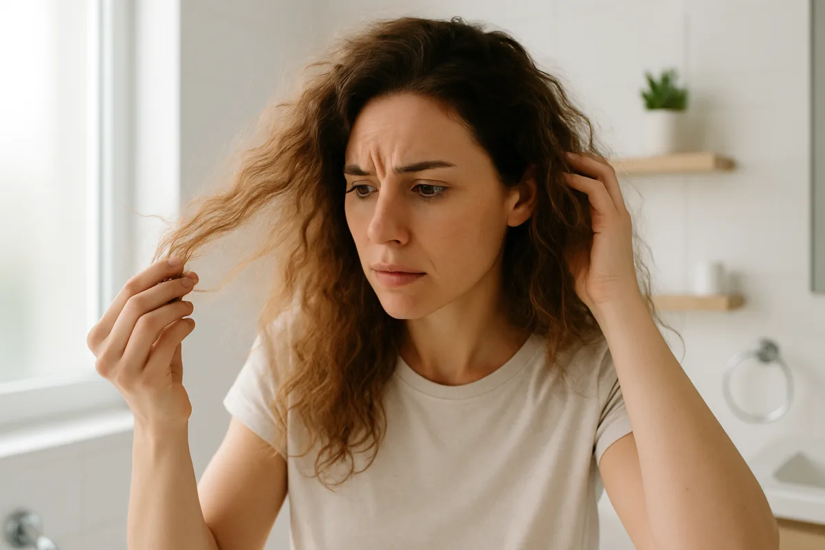Capelli sfibrati e secchi: cosa fare