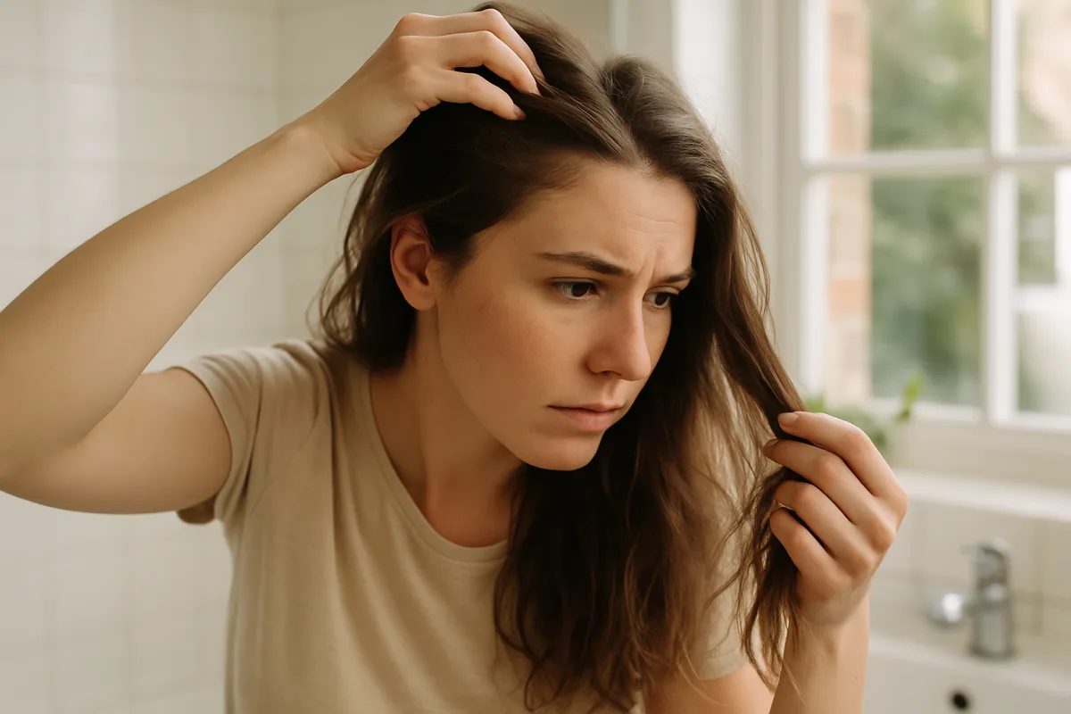 Perché i capelli cadono: scopri le cause